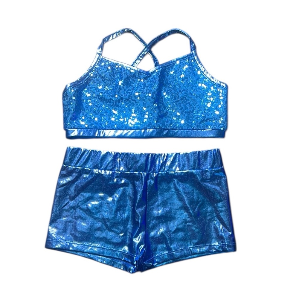 NWT Girls two-piece costume